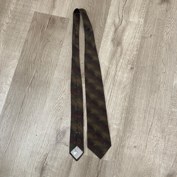 Vintage Joseph Abboud American Soft 100% Silk Tie - Picture 3 of 6